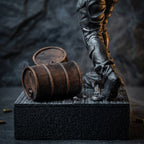 Tactical Diorama Operator with Assault Rifle | Heavy Desktop Statue